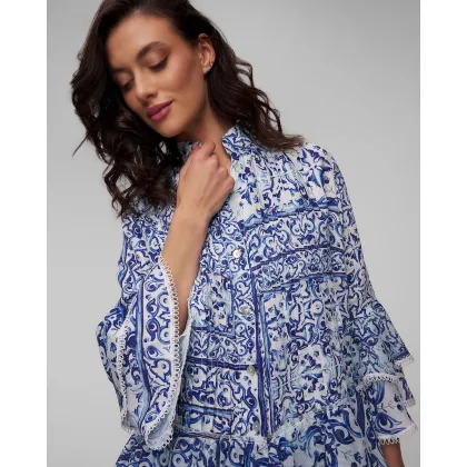 Zdjęcie Sukienka Lniana Damska Positano Couture Panarea