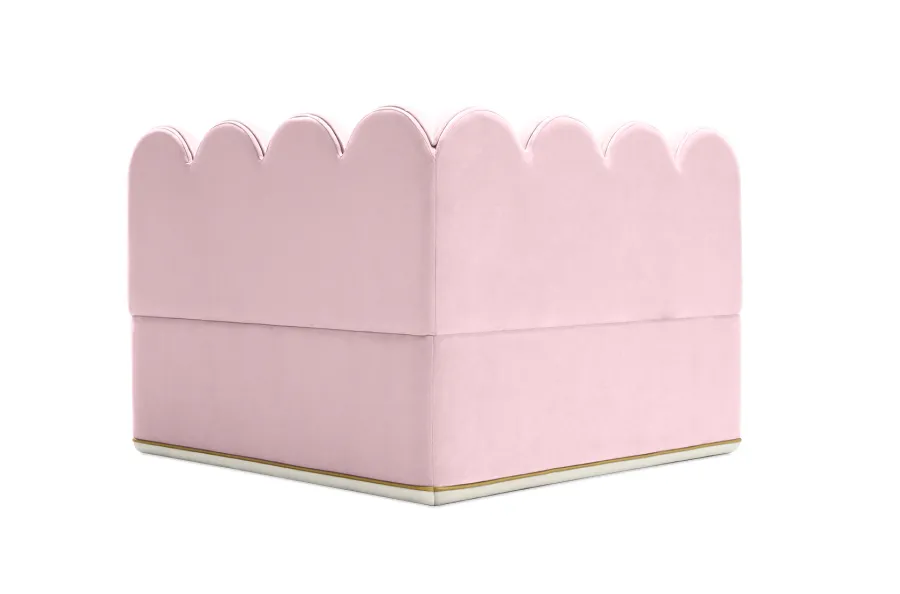 obrazek 3 Urzekająca różowa sofa dziecięca
