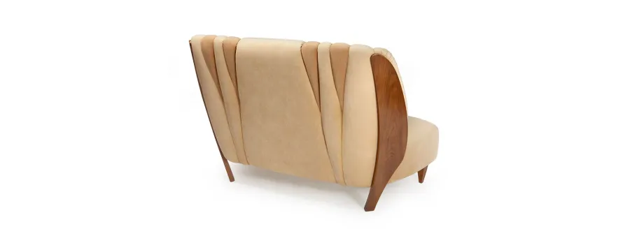 obrazek 5 Designerska piękna 2 osobowa sofa inspirowana wysokimi klifami wybrzeża Na Pali - Insidherland