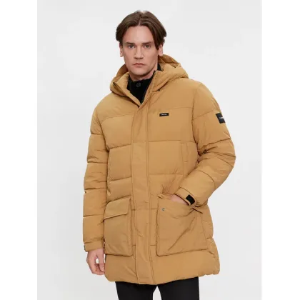 Zdjęcie Calvin Klein Kurtka zimowa Crinkle K10K112228 Beżowy Regular Fit