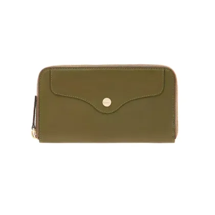 Zdjęcie Wyjątkowy włoski portfel Metro Smooth Collection Zip Wallet