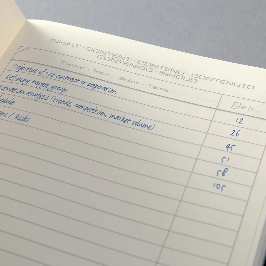 obrazek 4 Wysokiej jakości notes w kropki A4 na prezent