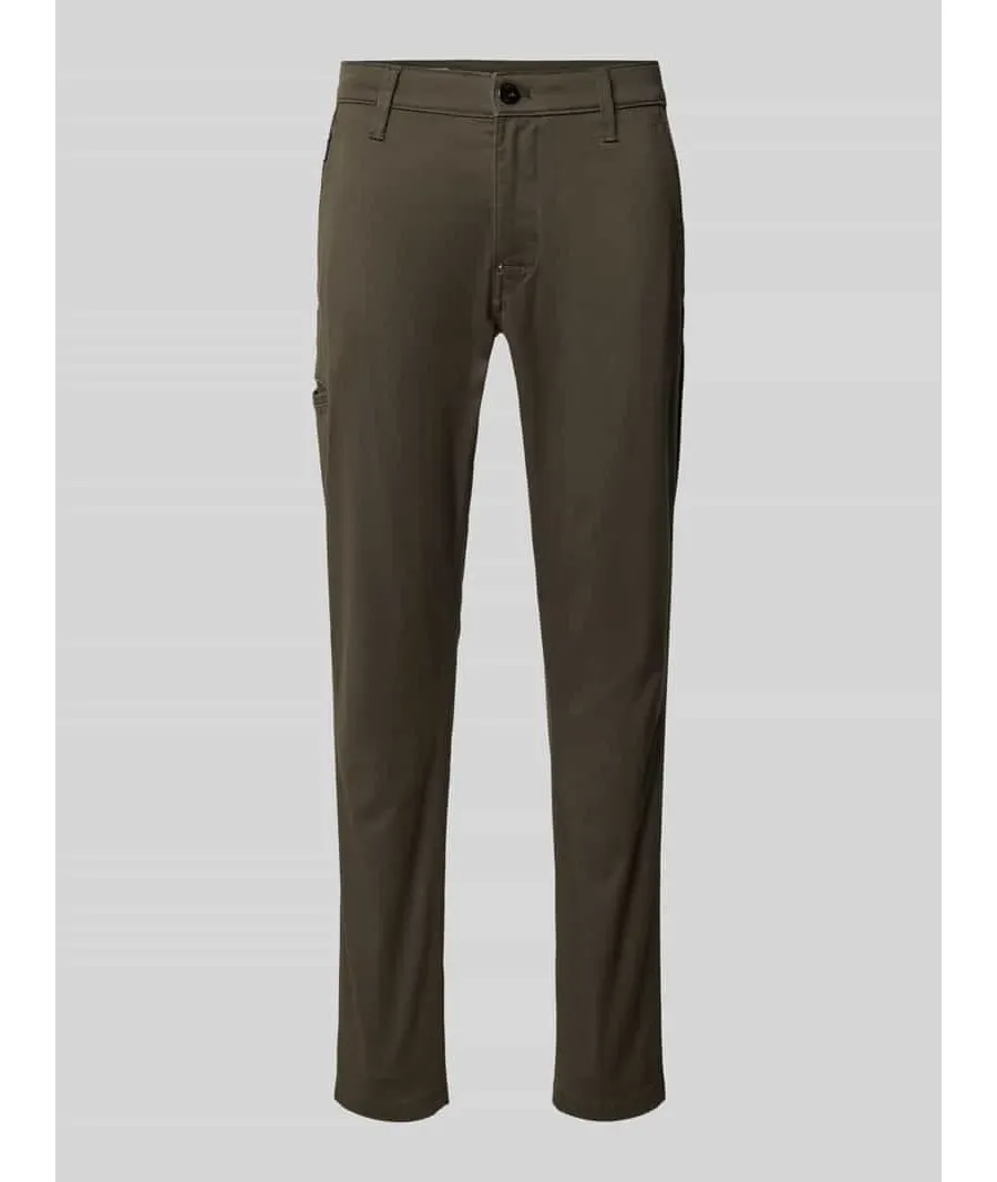 obrazek 1 Chinosy o kroju skinny fit z detalem z logo