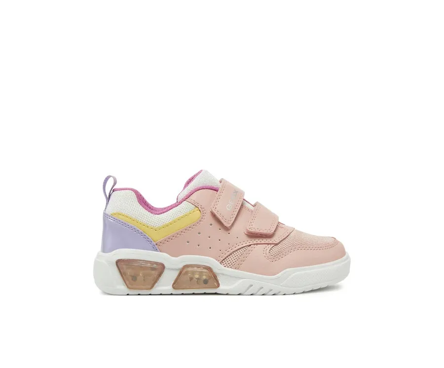 obrazek 1 Geox Sneakersy J Illuminus J55HPA 0ASBU C8206 D Różowy