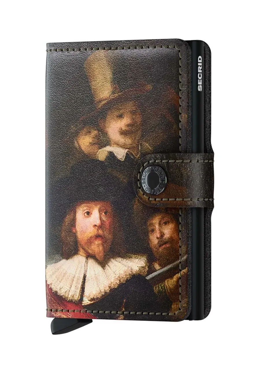 obrazek 1 Secrid portfel skórzany Miniwallet Art Night Watch