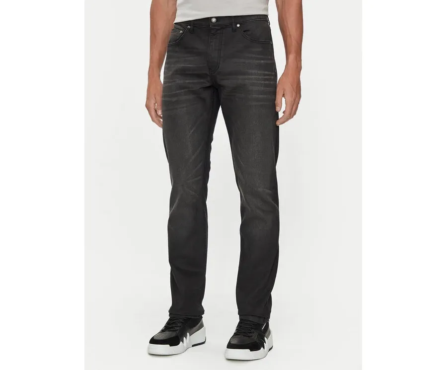 obrazek 1 Just Cavalli Jeansy 77OAB500 Czarny Slim Fit