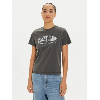Zdjęcie Tommy Jeans T-Shirt Varsity DW0DW19826 Szary Regular Fit