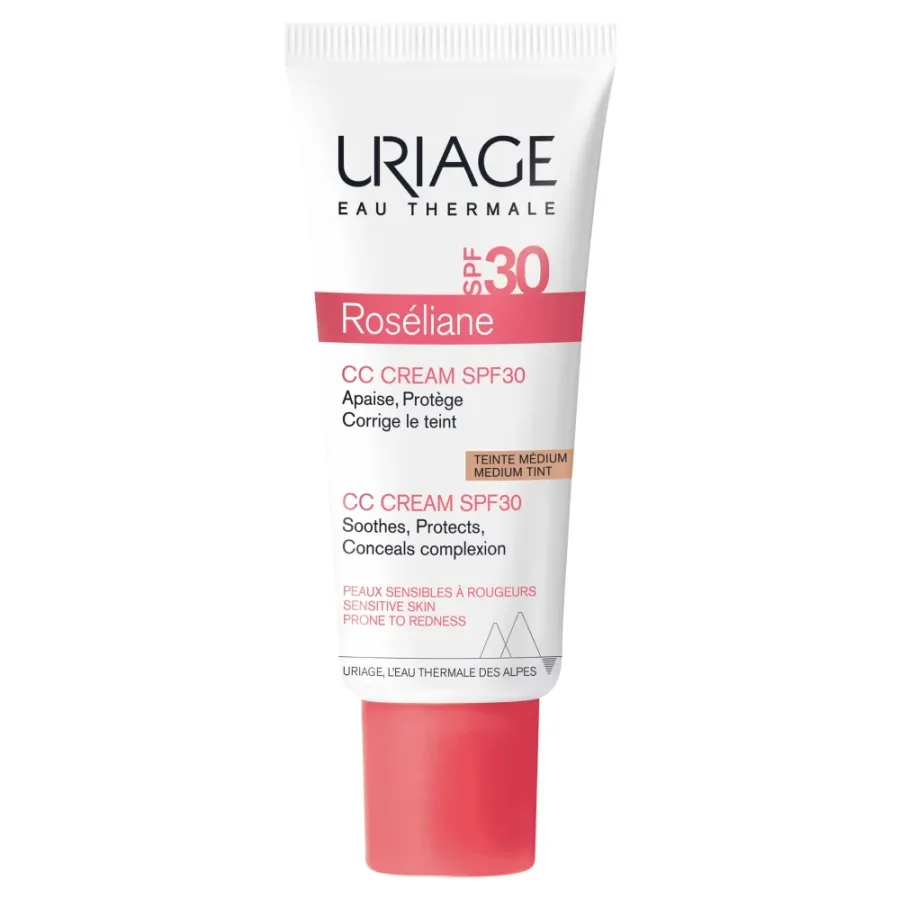 obrazek 1 Uriage Roseliane Krem CC do cery naczynkowej SPF30 40 ml