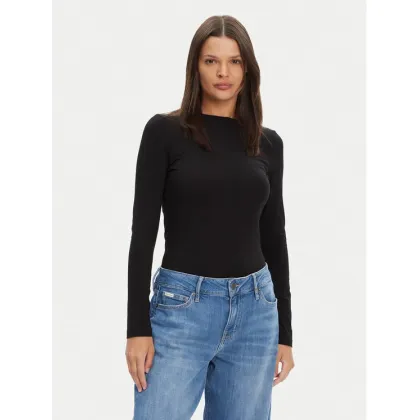 Zdjęcie Guess Jeans Bluzka W4YI22 J1314 Czarny Regular Fit