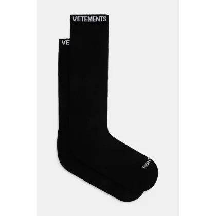 Zdjęcie VETEMENTS skarpetki Logo kolor czarny UA66SO100B
