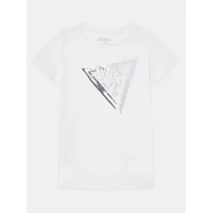 Zdjęcie Guess T-Shirt J5RI12 K6YW4 Biały Regular Fit