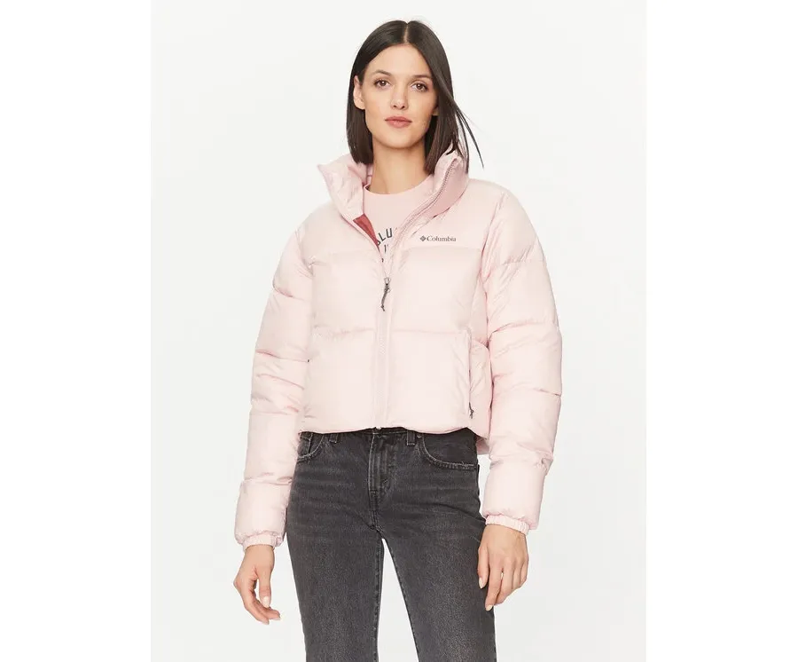 obrazek 1 Columbia Kurtka zimowa Puffect™ Cropped Jacket Różowy Regular Fit