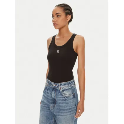 Zdjęcie Hugo Top Datamia 50514489 Czarny Slim Fit HUGO