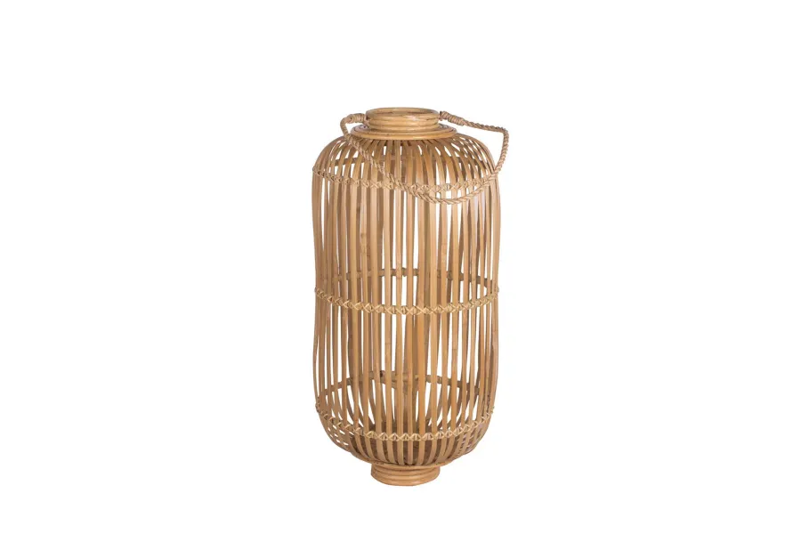 obrazek 1 Dekoracyjna latarnia z włókna naturalnego Decor