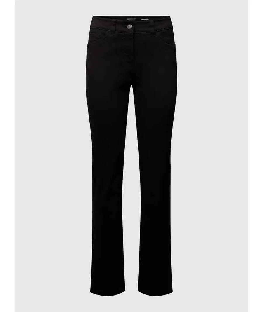 obrazek 1 Jeansy o kroju slim fit z mieszanki bawełny ekologicznej