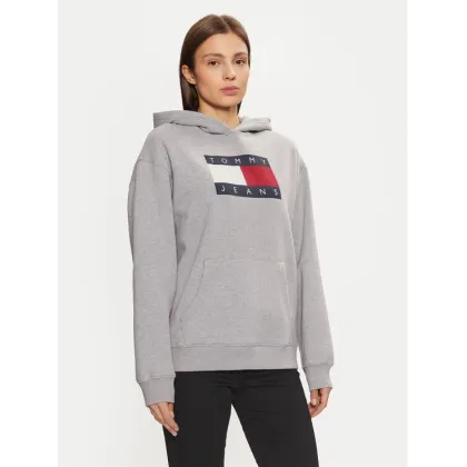 Zdjęcie Tommy Jeans Bluza DW0DW19407 Szary Relaxed Fit