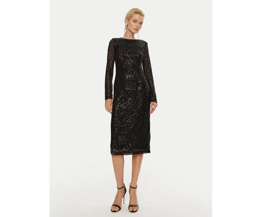obrazek 1 Bruuns Bazaar Sukienka koktajlowa Ellliane BBW4190 Czarny Slim Fit