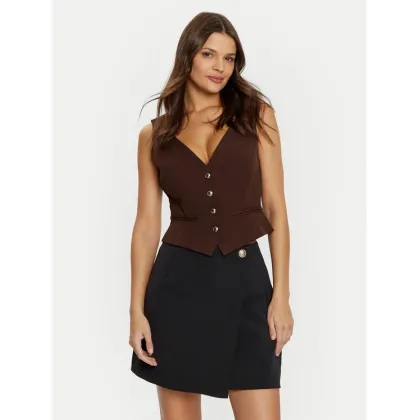 Zdjęcie Guess Kamizelka W5RH85 WGX02 Brązowy Regular Fit