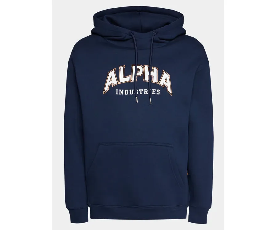 obrazek 1 Alpha Industries Bluza College 146331 Granatowy Regular Fit