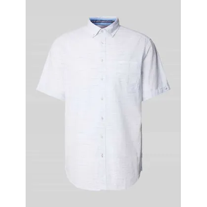 Zdjęcie Koszula casualowa o kroju regular fit ze wzorem na całej powierzchni