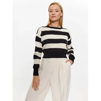 Zdjęcie Noisy May Sweter Zoe 27023960 Beżowy Relaxed Fit