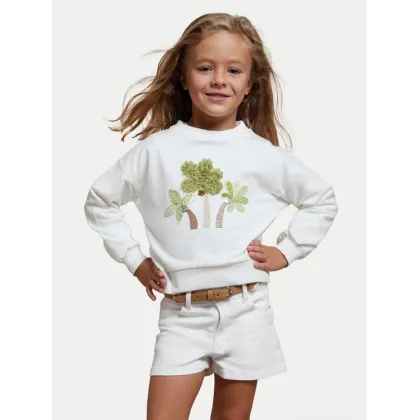 Zdjęcie Mayoral Szorty materiałowe 234 Biały Regular Fit