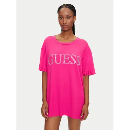 Zdjęcie Guess T-Shirt E5GI07 K68D2 Różowy Regular Fit