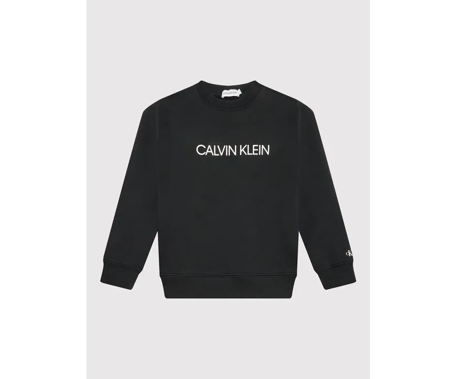 obrazek 1 Calvin Klein Jeans Bluza Unisex Institutional Logo IU0IU00162 Czarny Regular Fit