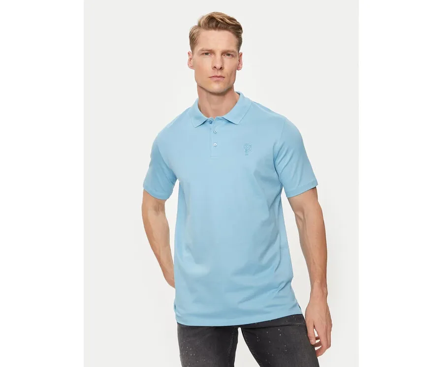 obrazek 1 KARL LAGERFELD Polo 745028 542232 Niebieski Regular Fit