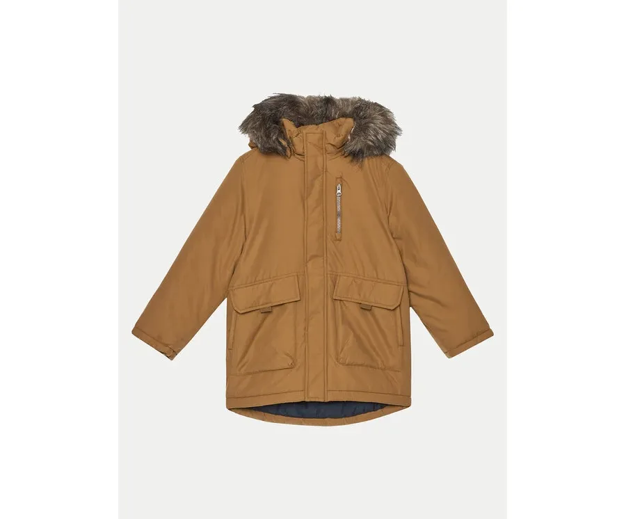 obrazek 1 NAME IT Parka Master 13229423 Brązowy Regular Fit