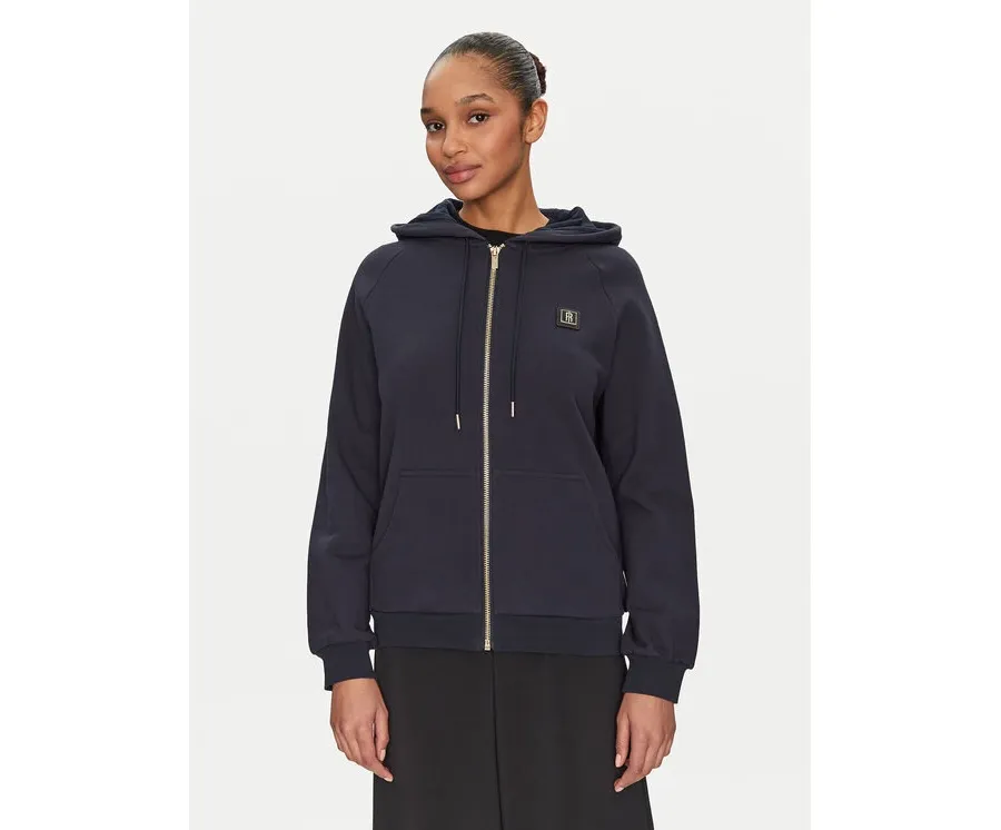 obrazek 1 Fracomina Bluza FP24WT9001F40001 Granatowy Regular Fit