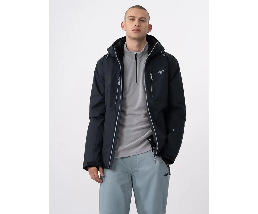 obrazek 1 4F Kurtka narciarska 4FAW23TTJAM284 Czarny Regular Fit