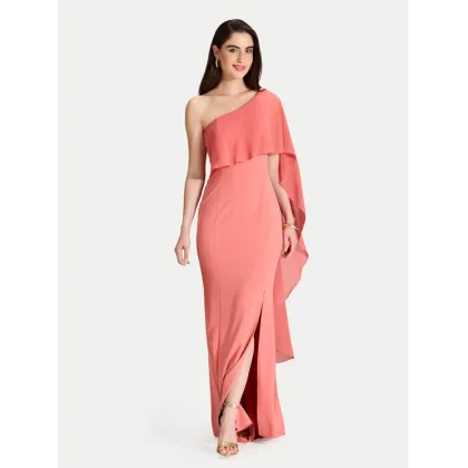 Zdjęcie Swing Sukienka wieczorowa 5AJ03500 Koralowy Regular Fit