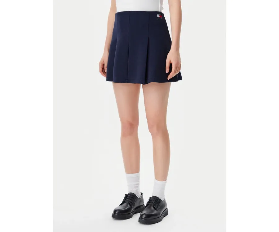 obrazek 1 Tommy Jeans Spódnica mini Badge DW0DW20268 Granatowy Regular Fit