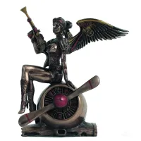 Zdjęcie Fantastyczna ozdoba - steampunkowa kobieta na śmigle