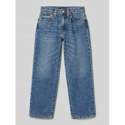 Zdjęcie Jeansy o kroju relaxed fit z czystej bawełny model ‘LYNWOOD’