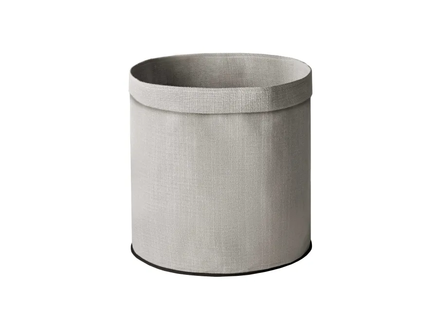 obrazek 1 Stylowa torba tekstylna Ø40xH40 cm do okrągłego kosza