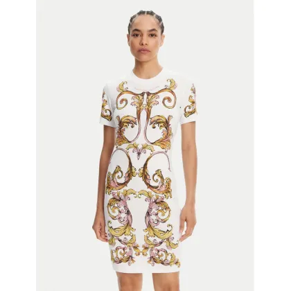 Zdjęcie Versace Jeans Couture Sukienka codzienna 78HAO9P9 Biały Slim Fit
