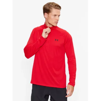 Zdjęcie Under Armour Longsleeve Ua Tech 2.0 1/2 Zip 1328495 Czerwony Loose Fit