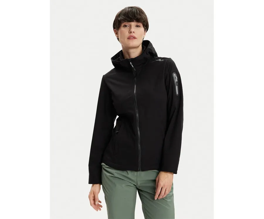 obrazek 1 CMP Kurtka przeciwdeszczowa 39A5016 Czarny Regular Fit