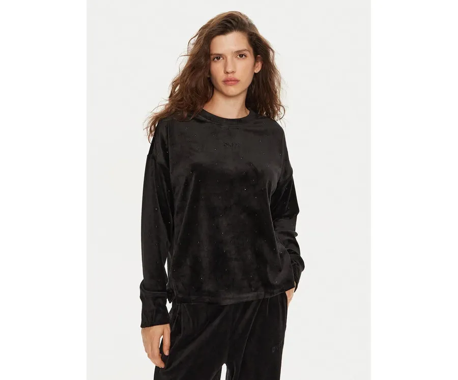 obrazek 1 DKNY Bluza DP4T1061 Czarny Regular Fit
