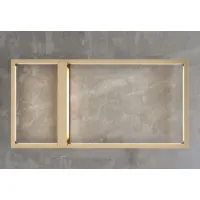 Picture Italian rectangular LED wall lamp - Il Paralume Marina