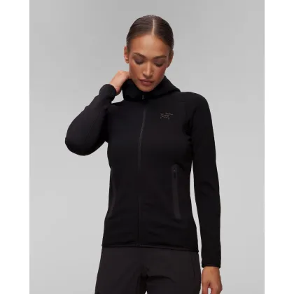 Zdjęcie Czarna Damska Bluza Midlayer Z Kapturem Arcteryx Kyanite