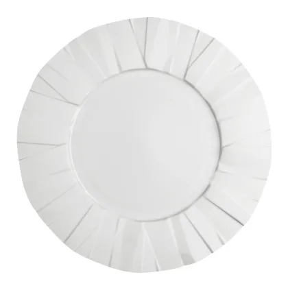 Zdjęcie Bardzo duży talerz deserowy z porcelany z ponadczasowej kolekcji Matrix - Vista Alegre
