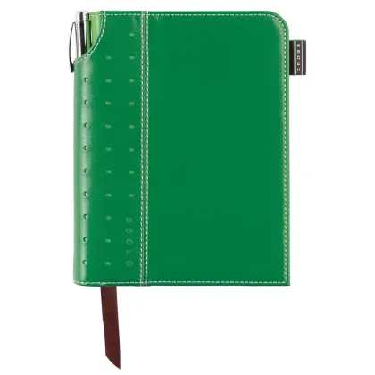 Zdjęcie Piękny, zielony notes Journal z długopisem - o 2 wymiarach!