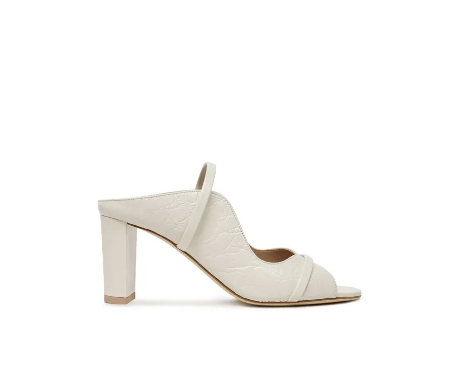 obrazek 1 MALONE SOULIERS Klapki Norah 70-157 Écru