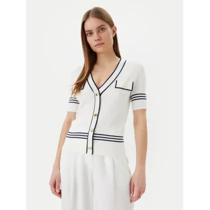 Zdjęcie LOLA CASADEMUNT Kardigan LS2511007 Biały Regular Fit