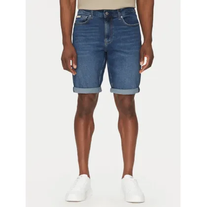 Zdjęcie Calvin Klein Jeans Szorty jeansowe J30J327184 Niebieski Slim Fit