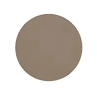 Picture Apollo round desk pad made of Italian leather