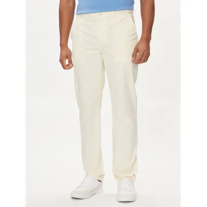 Zdjęcie Tommy Hilfiger Chinosy Denton MW0MW25964 Écru Straight Fit